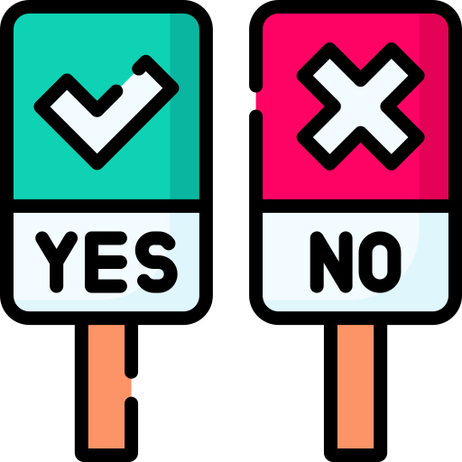 Yes No Button image
